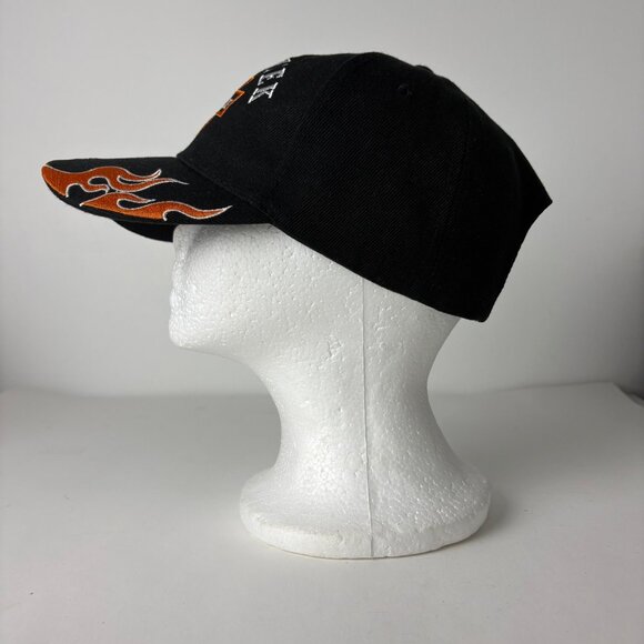 O/S - Daytona Beach 2015 Bike Week Black Hat with Flames - Picture 2 of 5